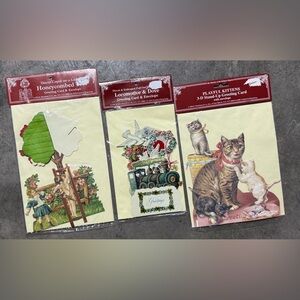 Vintage B. Shackman Greeting Cards Set of 3 (1993, 1994, 2000)